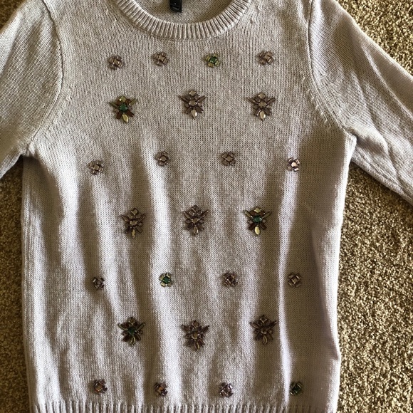 J.Crew Embellished Sweater - Picture 2 of 5